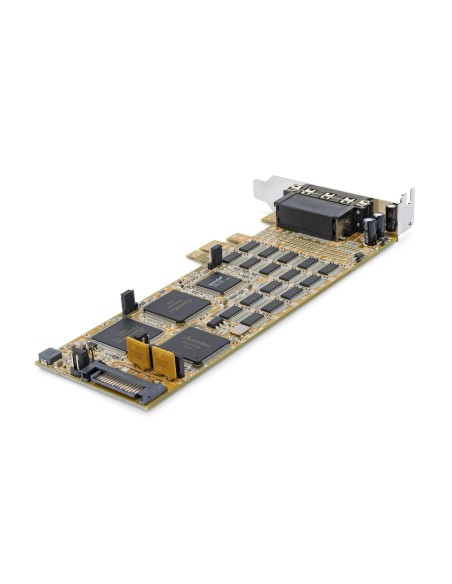 Cable de 1m de Fibra Óptica Multimodo LC/UPC a LC/UPC OM4 - 50/125µm - Fibra LOMMF/VCSEL - Redes de 100G - Cable LSZH - Baja Pé